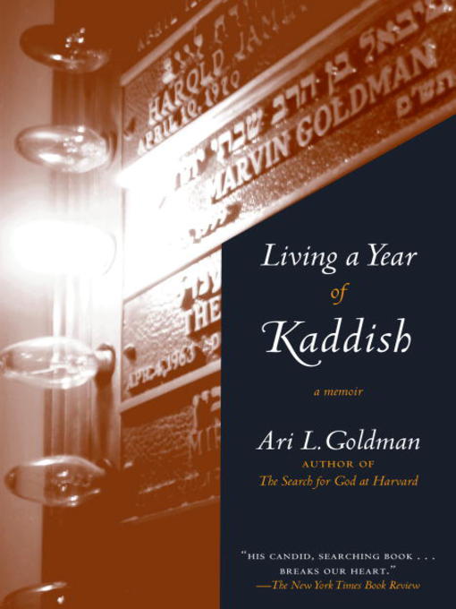 Title details for Living a Year of Kaddish by Ari L. Goldman - Wait list